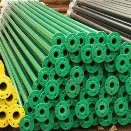 昌吉涂塑钢管施工案例